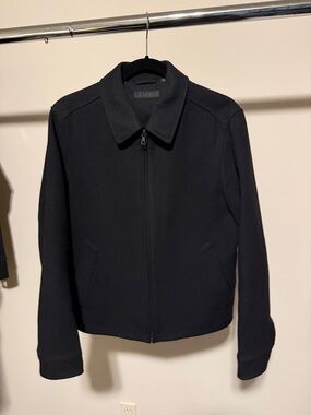 Uniqlo Navy Zip-Up Collared Jacket